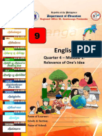 English: Quarter 4 - Module 1