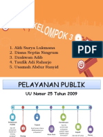 Pelayanan Publik - UU No. 25 Tahun 2009