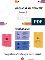 Kel.1 Hakikat Pembelajaran Tematik