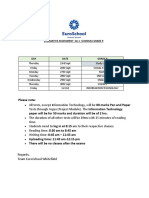 Please Note:: Summative Assessment - Sa-1-Schedule Grade 9