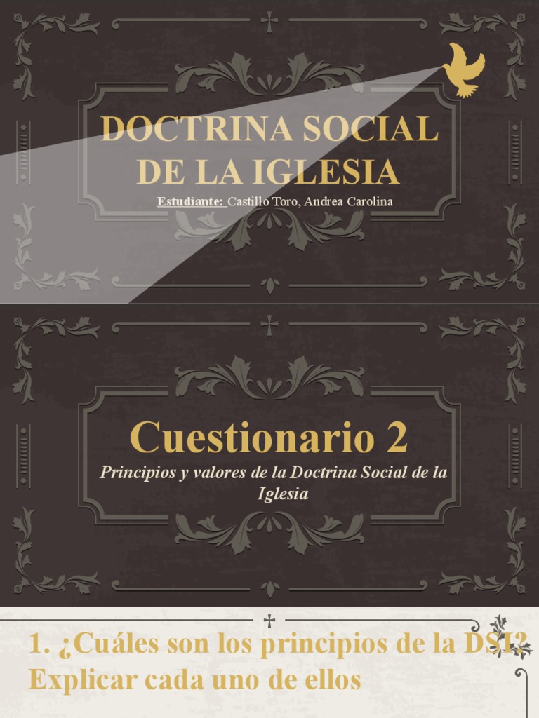 Principios de la Doctrina Social de la Iglesia | PDF | Justicia ...