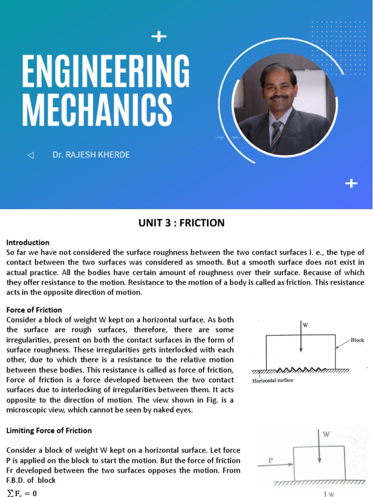 Understanding Friction and Its Forces | PDF | Friction | Force