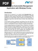 Lab 01 AutomobileManagement Using LINQ and WinForms