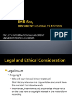 Week 2 - Legal & Ethical Consideration