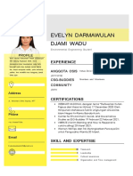 Profil Evelyn Darmawulan Mahasiswi Teknik Lingkungan