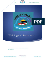 Welding and Fabrication Notes