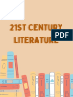 21st Century 21st Century Literature Literature