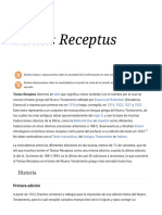 Textus Receptus - Wikipedia, La Enciclopedia Libre