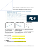 LECTURE 1 - Correlation Correlation