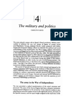 Spanish History 4 the Military and Politics