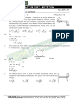 Practice Test - Rotation