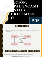 FINANCIERA II RENTABILIDAD, AUTOFINANCIACIÓN, APALANCAMIENTO Y CRECIMIENTO