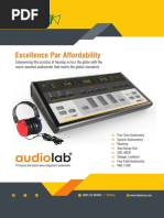 Visual Resposne Audiometry Portable Audiometer Audiolab Pro Vra