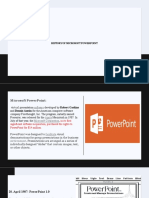 History of PowerPoint