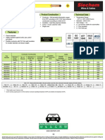 Application Product Construction Technical Data: 2D View