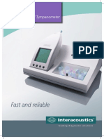 Fast and Reliable: Handheld Tympanometer