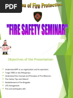 Fire Safety Awareness Brgy 2013