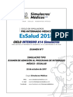 EsSalud2018 IntensivoX14 Fecha7 Exam