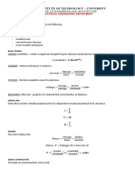 Basic Circuits Review