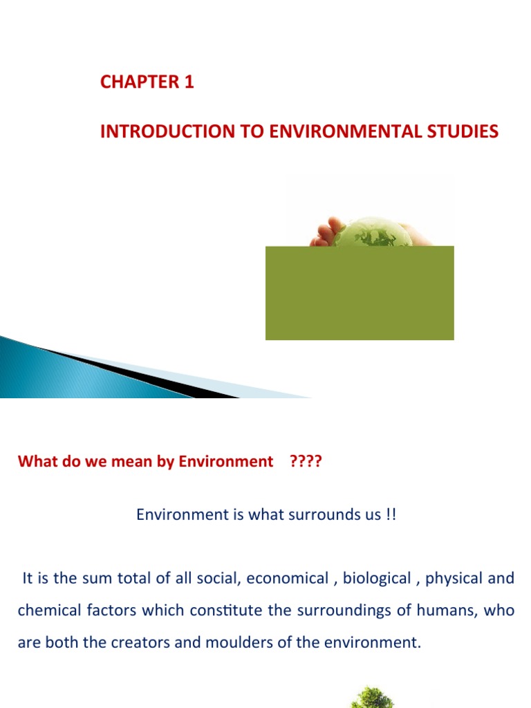 Introduction to Environmental Studies | PDF | Energy Development ...