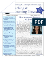 Teaching & Learning News