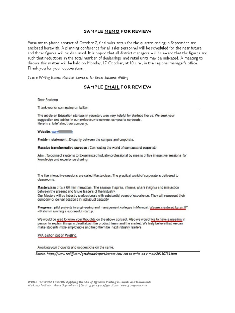 Mastering Effective Business Writing | PDF | Communication | Cognition