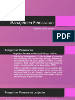 Manajemen Pemasaran