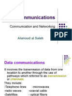 Data Communications: Communication and Networking