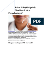 Sudah Pakai IUD