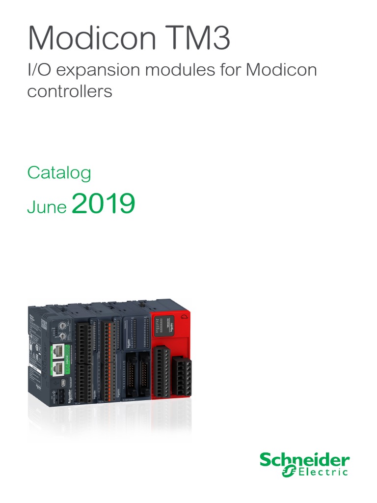 Modicon TM3 I O Expansion Modules For Modicon Controllers 2019 PDF