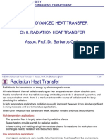 Me 630: Advanced Heat Transfer CH 8. Radiation Heat Transfer Assoc. Prof. Dr. Barbaros Çetin