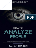 How To Analyze People