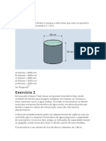 Questões Sobre Cilindro para Slides