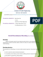 Batch/Discontinuous Bleaching Process Presentation