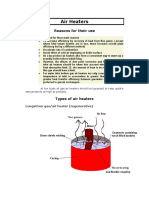 Air Heaters: Reasons For Their Use