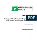Kipeto Power Station Appendix C-Geology and Soils Study
