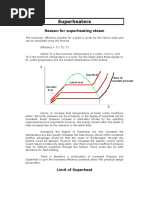 Superheaters: Reason For Superheating Steam