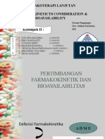 KLP 2 FARMAKOTERAPI (Pertimbangan Farmakokinetik Dan Bioavailabilitas)