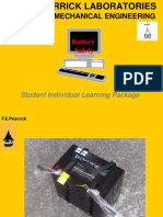 School of Mechanical Engineering: Battery Safety