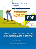 Structural Geology For Explorationists