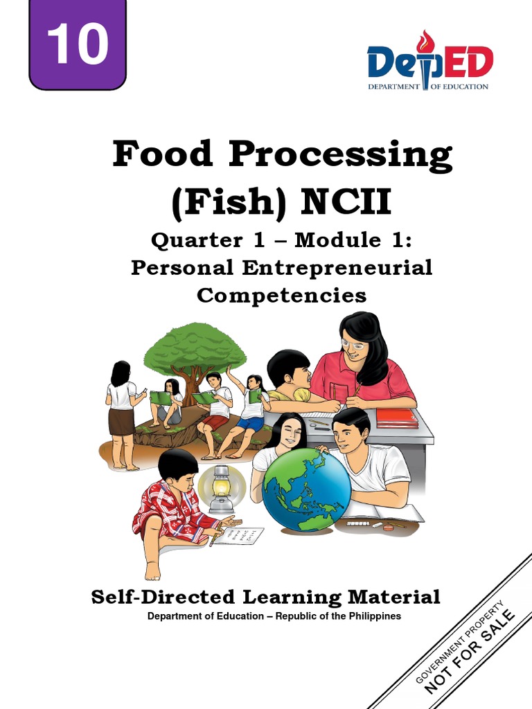 Food Processing (Fish) NCII Quarter 1 Module 1 Personal