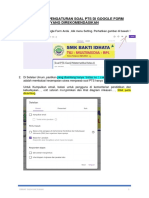 Settingan Soal PTS Di Google Form Yang Direkomendasikan