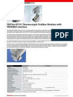 FM33xx-B310 - Thermocouple Fieldbus Modules With PROFIBUS Interface