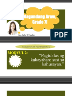 Q1 W3-6 Pagtuklas NG Kakayahan, Susi Sa Kahusayan