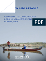 IOM Iraq Social Inquiry Migration Into A Fragile Setting-Responding To Climate-Induced Informalization and Inequality in Basra