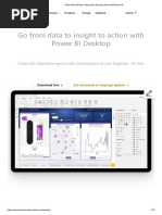 Microsoft Power BI Cheat Sheet | PDF | Microsoft | Visualization (Graphics)