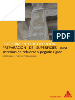 Procedimiento Preparación Superficies para Refuerzo B - Ji