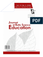 Journal of Baltic Science Education, Vol. 17, No. 2, 2018