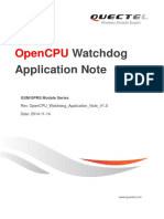 Quectel OpenCPU Watchdog Application Note V1.0