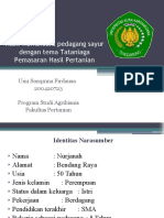 Tugas PPT Komunikasi Interpersonal Hasil Wawancara Dengan Petani Ummi Sauqinna Firdausa 200420723